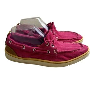 Timberland Women’s 9.5 Pink Boat Shoes